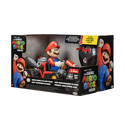 JAKKS Super Mario Mașinuță cu telecomandă Rumble