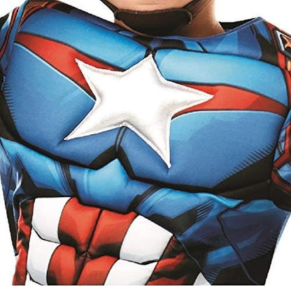 Rubie's Costum Captain America Marvel, 7-8 ani