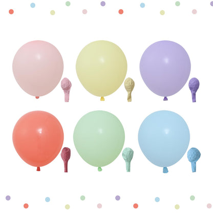 QIFU Set 52 Baloane Pastel Macaron pentru Petrecere