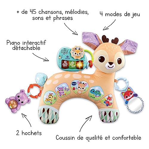 VTech Perna Interactiva Bebelusi cu Pian Detasabil