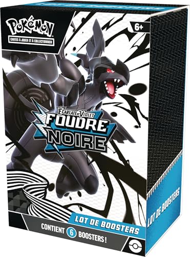 Pokémon TCG Scarlet & Violet Black Blitz, 6 Boostere