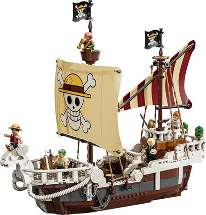 LEGO 75639 One Piece Nava Going Merry, 5 minifiguri, 10+ ani