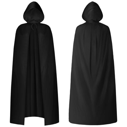 AOOWU Mantie Medievală cu Glugă Halloween, 170 cm