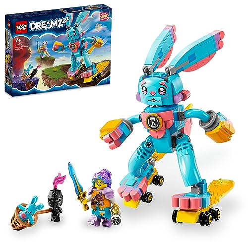 LEGO DREAMZzz 71453 Izzie și Bunchu 2-în-1, 7+ ani