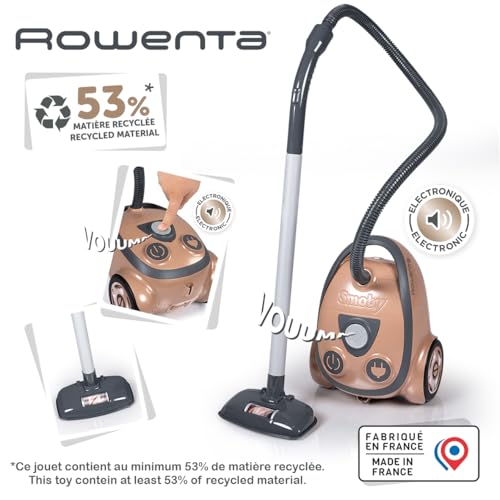 Smoby Aspirator Rowenta Jucărie cu Sunete, 3+ ani