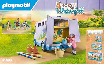 PLAYMOBIL 71493 Scoala mobila echitatie, 4+ ani