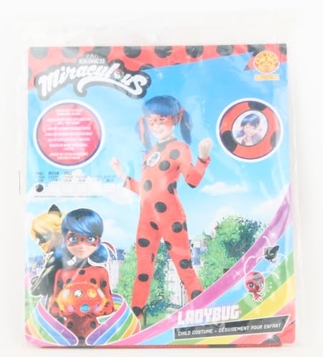 Costum Rubies Miraculous Ladybug, marime 7-8 ani