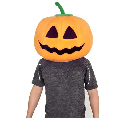 Lormaka Costum cap dovleac Halloween, pluș