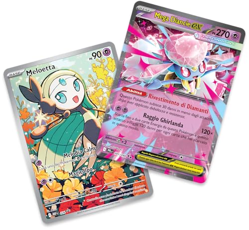 Pokémon Mega Diancie-ex Pachet Bătălie GCC, 60 cărți
