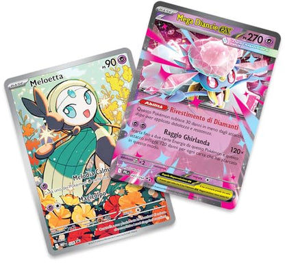 Pokémon Mega Diancie-ex Pachet Bătălie GCC, 60 cărți