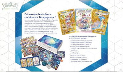 Pokémon Colecție Ultra Premium Terapagos, 18 pachete