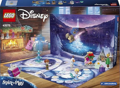 LEGO 43273 Disney Frozen Calendar Advent 2025, 5+ ani
