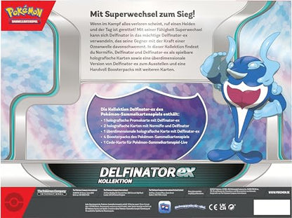 Pokémon Colecția Delfinator-ex, 4 pachete booster