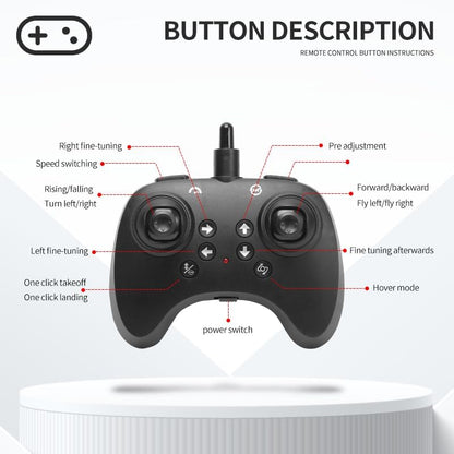Pipihome Avion RC din Spumă 2.4 GHz, giroscop
