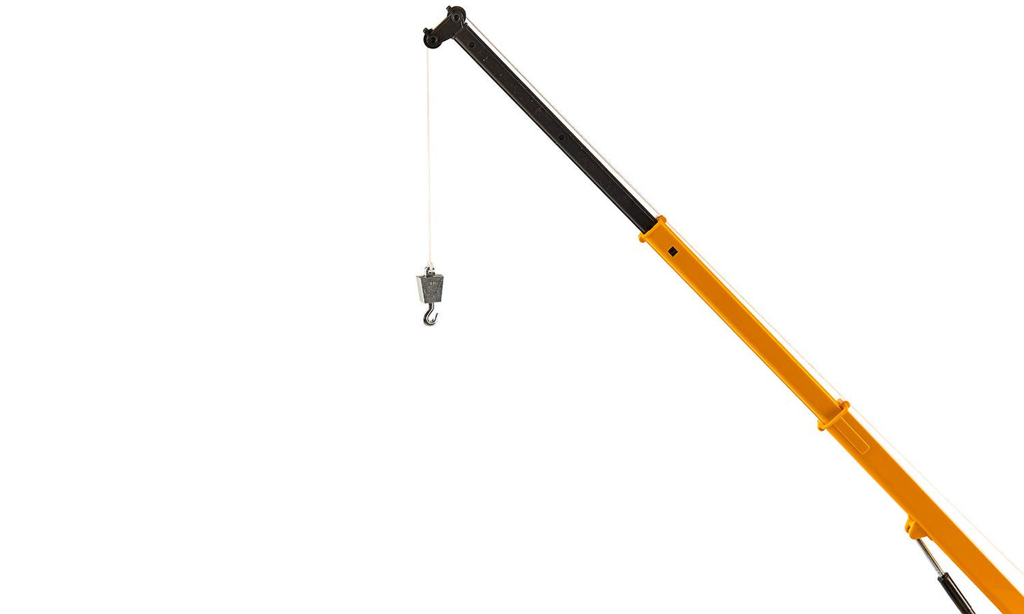 Siku Macara mobila 2110, 1:55, Metal/Plastic, Galben, Braț telescopic