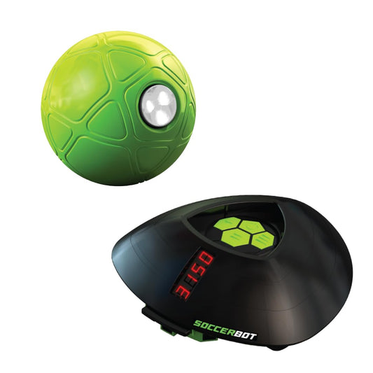Minge Inteligentă Smart Ball 1001CB-MTL pentru Antrenament Fotbal în Sală, Neagră, Mărime Unică