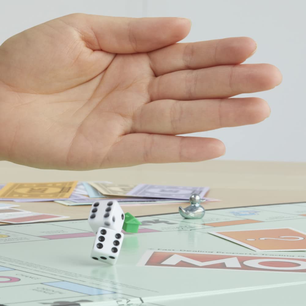 Monopoly Joc de societate clasic, 2-6 jucători, 8+ ani