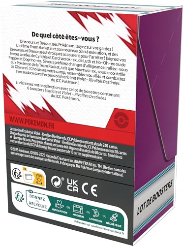 Pokémon TCG Scarlet & Violet, 6 pachete booster