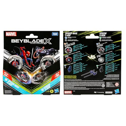 Hasbro Beyblade X Marvel Spider-Man vs Venom Multipack