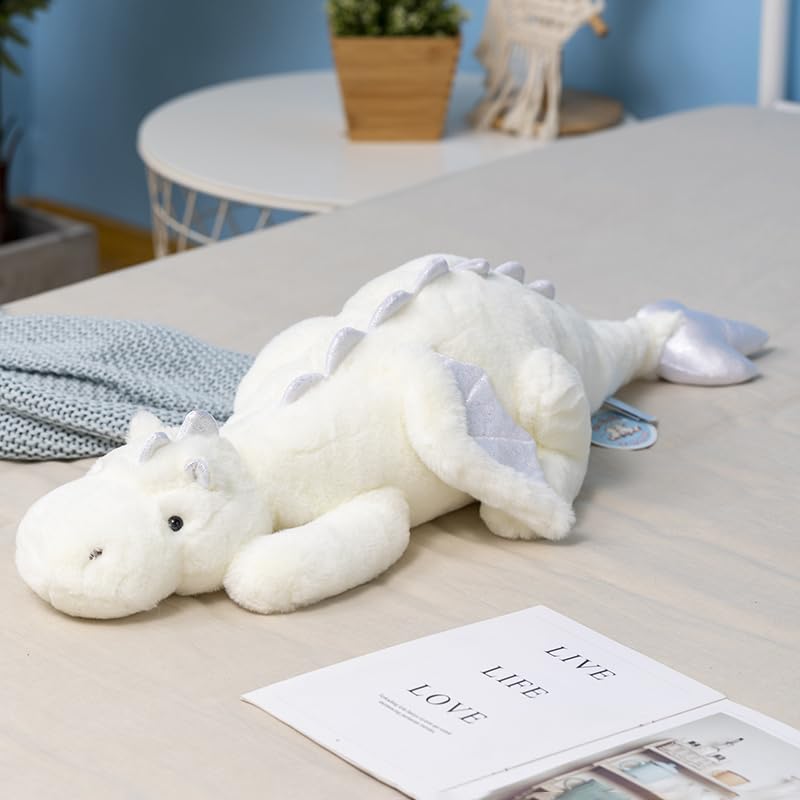 Leahaoe Dragon Pluș cu Greutate 90CM, 2.2KG