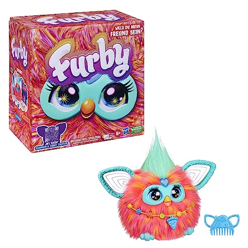 Hasbro Furby Interactiv (Portocaliu) - versiune germană