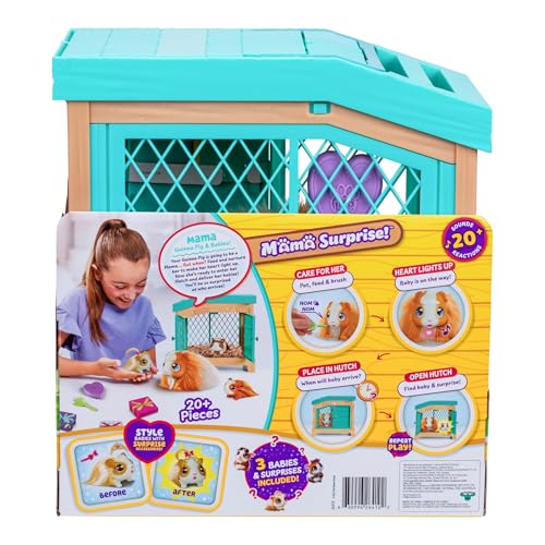Little Live Pets Porcușor Guineea Mama Surprise, 5+ ani