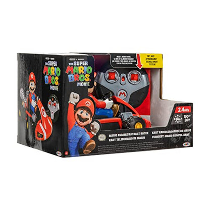 JAKKS Super Mario Mașinuță cu telecomandă Rumble