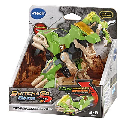 VTECH Switch&Go Dinozaurii TRANSFORMERS - Produs in limba spaniola