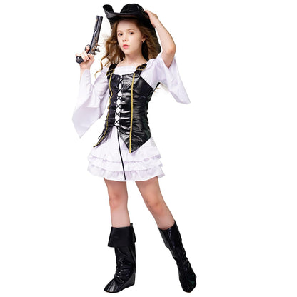 SEA HARE TAIBA01 Set de costum pirat pentru fete 10-12 ani