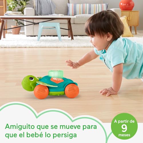 Broasca testoasa pentru bebelusi cu lumini si sunete Fisher Price