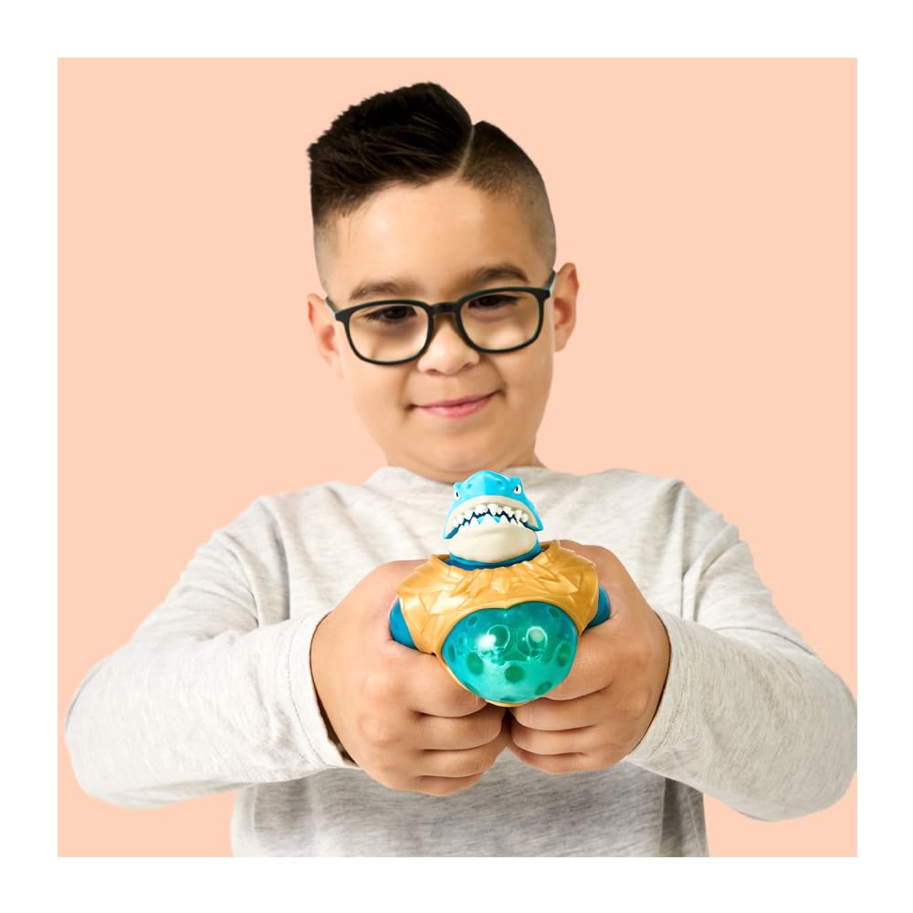 Eroii Goo Jit Zu Bandai Figurina de Acțiune Deep Goo Sea Thrash - CO42565 - Figurine Elastice Colorate care Se Întind și Se Îndoaie pentru Distracție!