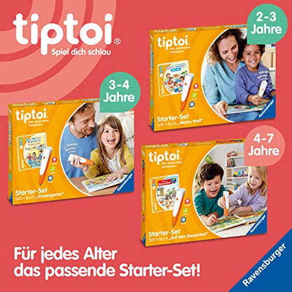 Ravensburger tiptoi Puzzle Regatul de Gheata, 2x24 piese, 4+ ani