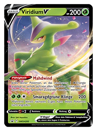 Pokémon TCG Colecție Viridium-V, 4 pachete booster