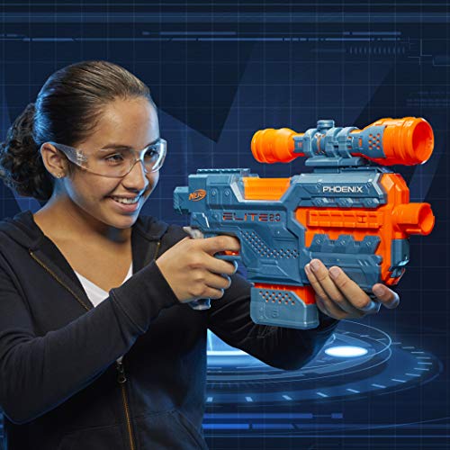 Nerf Elite 2.0 Phoenix CS-6 Blaster, 12 săgeți