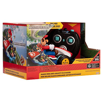 Nintendo Super Mario – Masinuta cu Telecomandă Mario Kart cu Mod Antigravitație – Realizează Acrobatii, Derapaje, Trucuri și Rotiți de 360 de Grade Masina RC