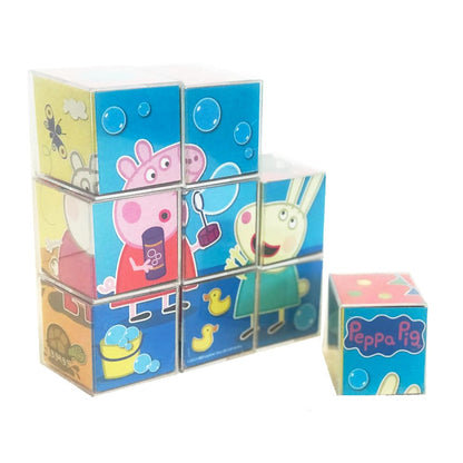 Puzzle Peppa Pig 9 cuburi