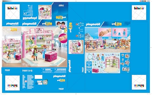 PLAYMOBIL MyLife 71537 Boutique Frumusete, 5+ ani
