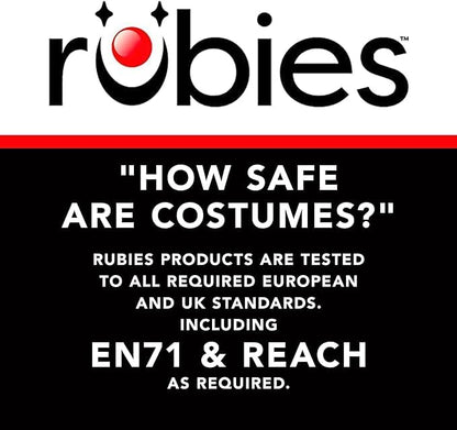 Rubies Costum Flash Black Line, 8-10 ani