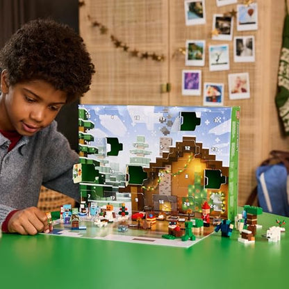 LEGO 21280 Minecraft Calendar Advent 2025, 24 surprize, 7+