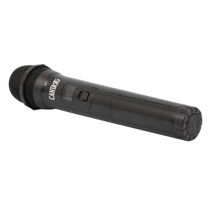 Microfon Bluetooth Canta Tu, Microfon Karaoke, Rază de acțiune 10 metri, conexiune simplă, design unic, frecvență 2402 MHz-2480 MHz, calitate excelentă a sunetului, ideal pentru karaoke.