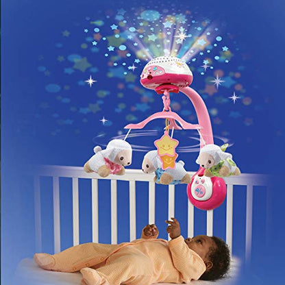 VTech Baby Carusel cu proiector 3-in-1, 0-12 luni (fr.)