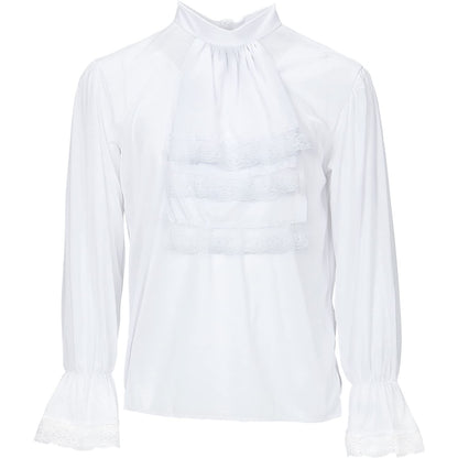 Costum Vampir WIDMANN MILANO - Hemd cu Jabot pentru Petreceri, Carnaval, Mottoparty