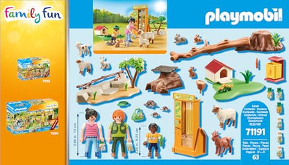 Playmobil Family Fun 71191 - Animalele de la Zoo
