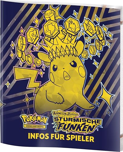 Pokémon - Cutie Top-Trainer Karmesin & Purpur – Sturmi Funken (1 carte promo, 9 pachete booster & accesorii premium)
