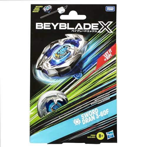 Set Beyblade X Sword Dran 3-60F - Pachet Start cu Lansator