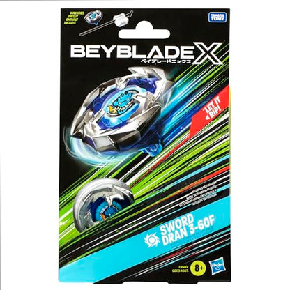 Set Beyblade X Sword Dran 3-60F - Pachet Start cu Lansator