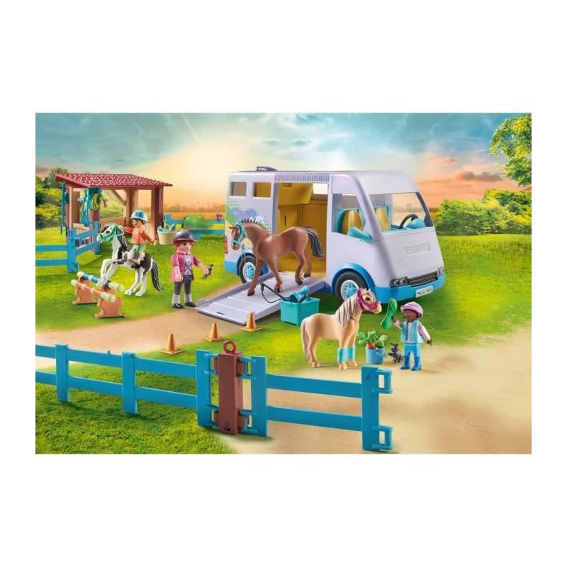 PLAYMOBIL 71493 Scoala mobila echitatie, 4+ ani