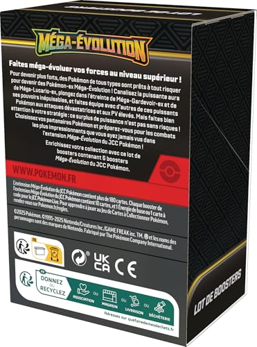 Pokémon: Pokémon TCG Mega-Evolution, Pachet Booster (6 Pachete Booster)