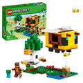 LEGO Minecraft 21241 Căsuța Albinelor, 254 piese, 8+ ani