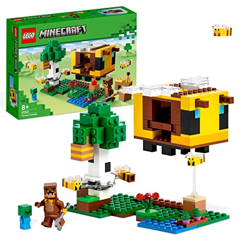 LEGO Minecraft 21241 Căsuța Albinelor, 254 piese, 8+ ani